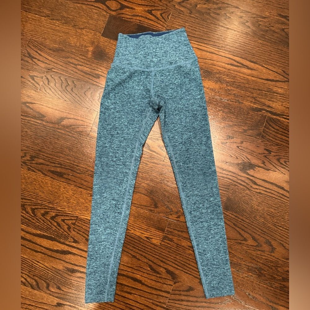Beyond Yoga space dye blue leggings- size XS